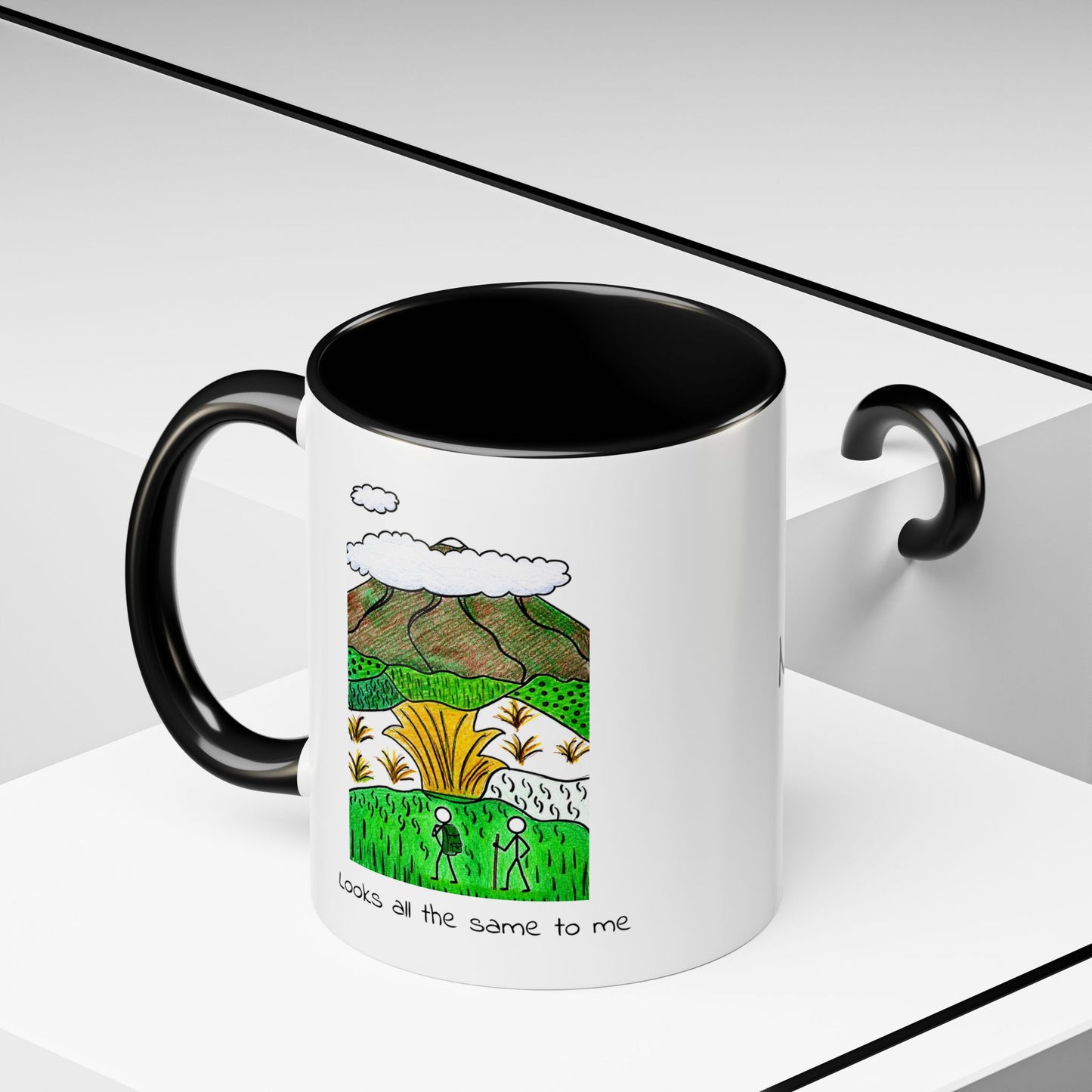 Vulkano in New Zealand - Mug
