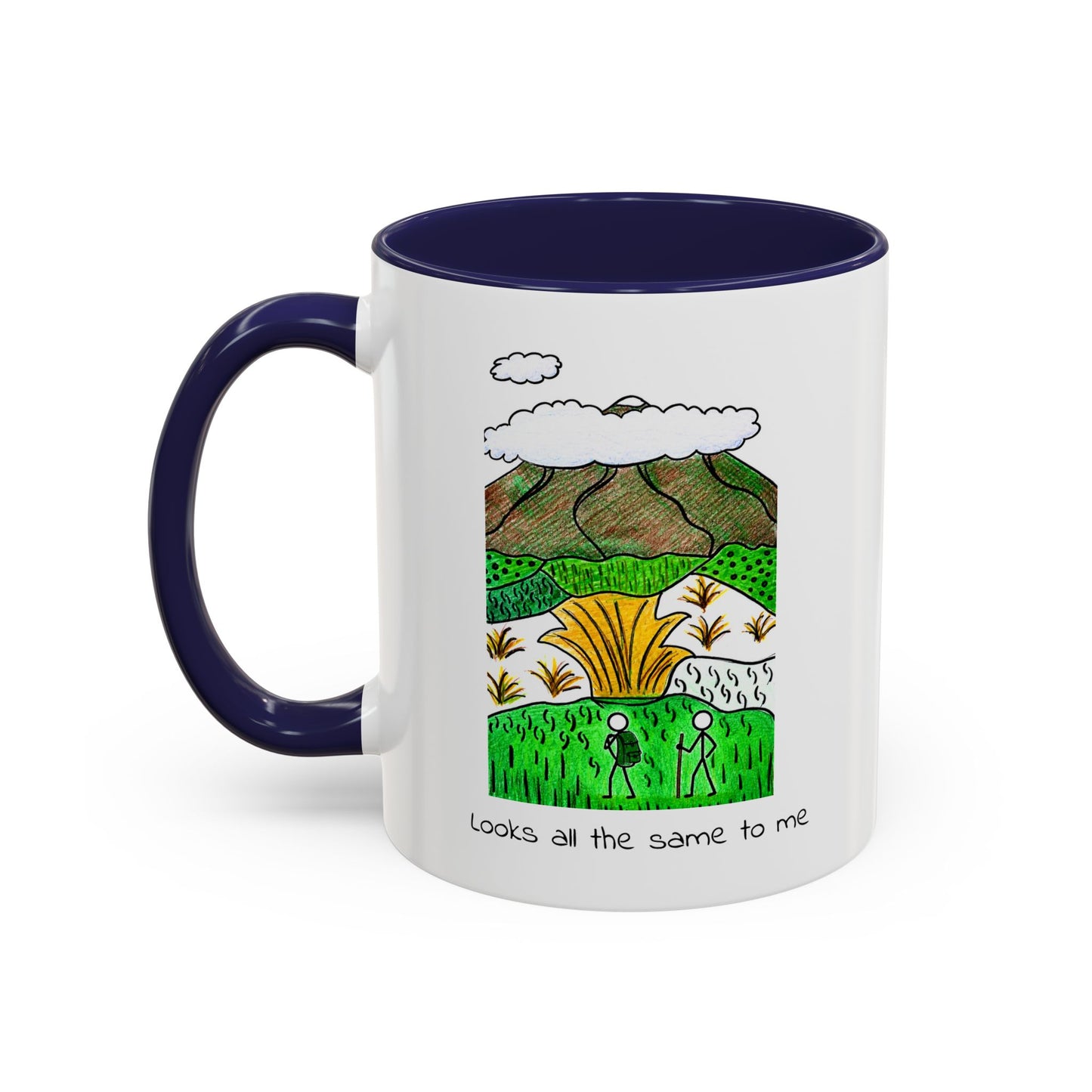 Vulkano in New Zealand - Mug
