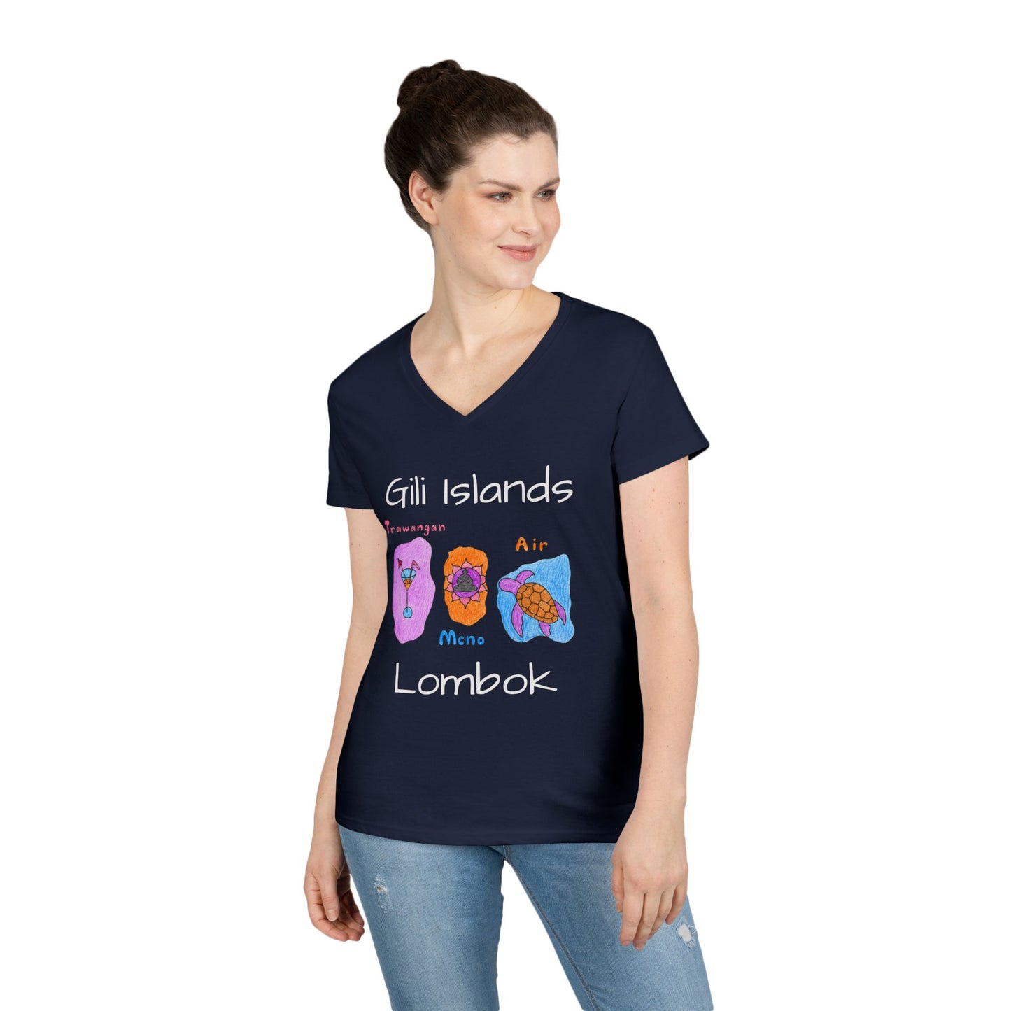 Gili Islands V-Neck T-Shirt