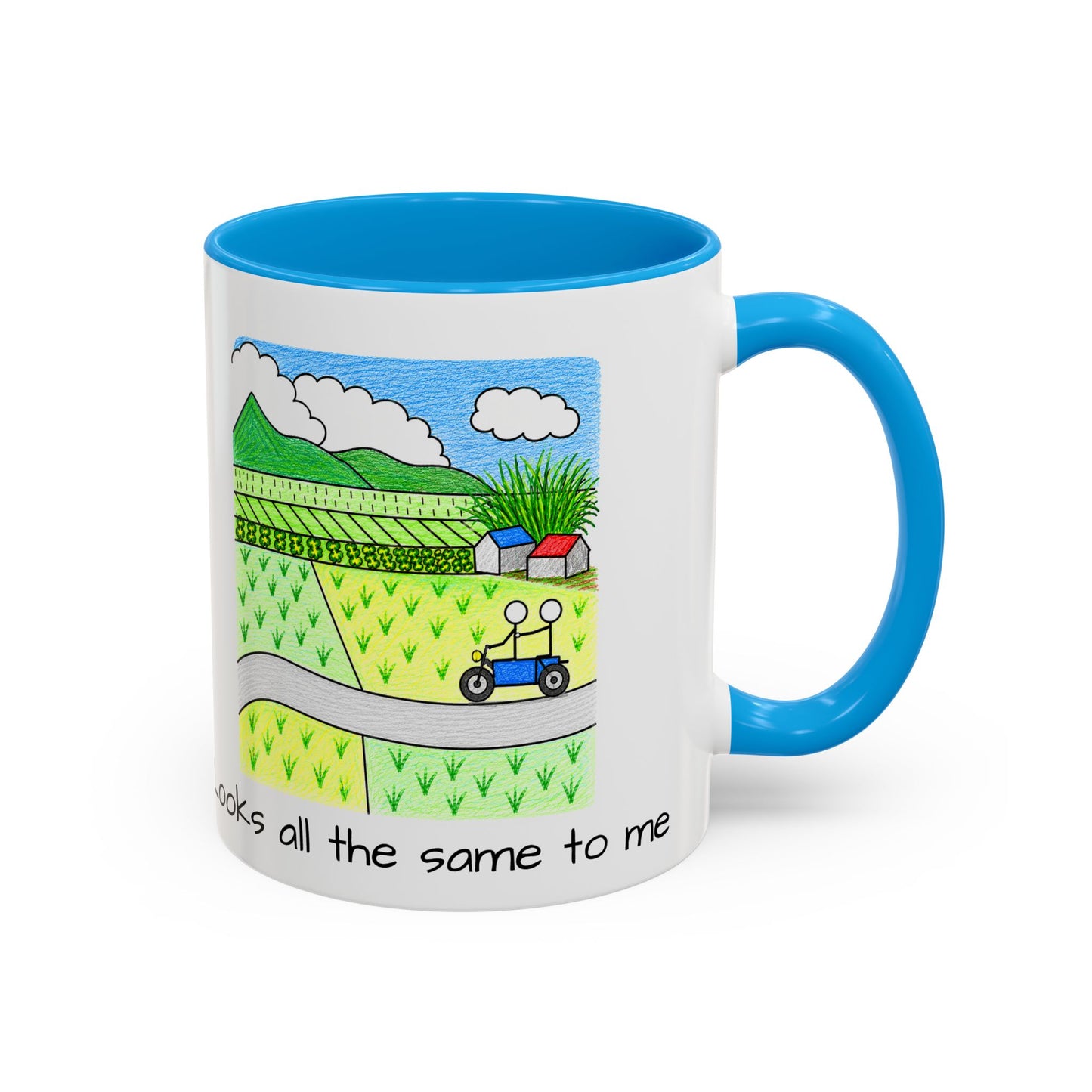 Rice Terraces in Bali - Mug