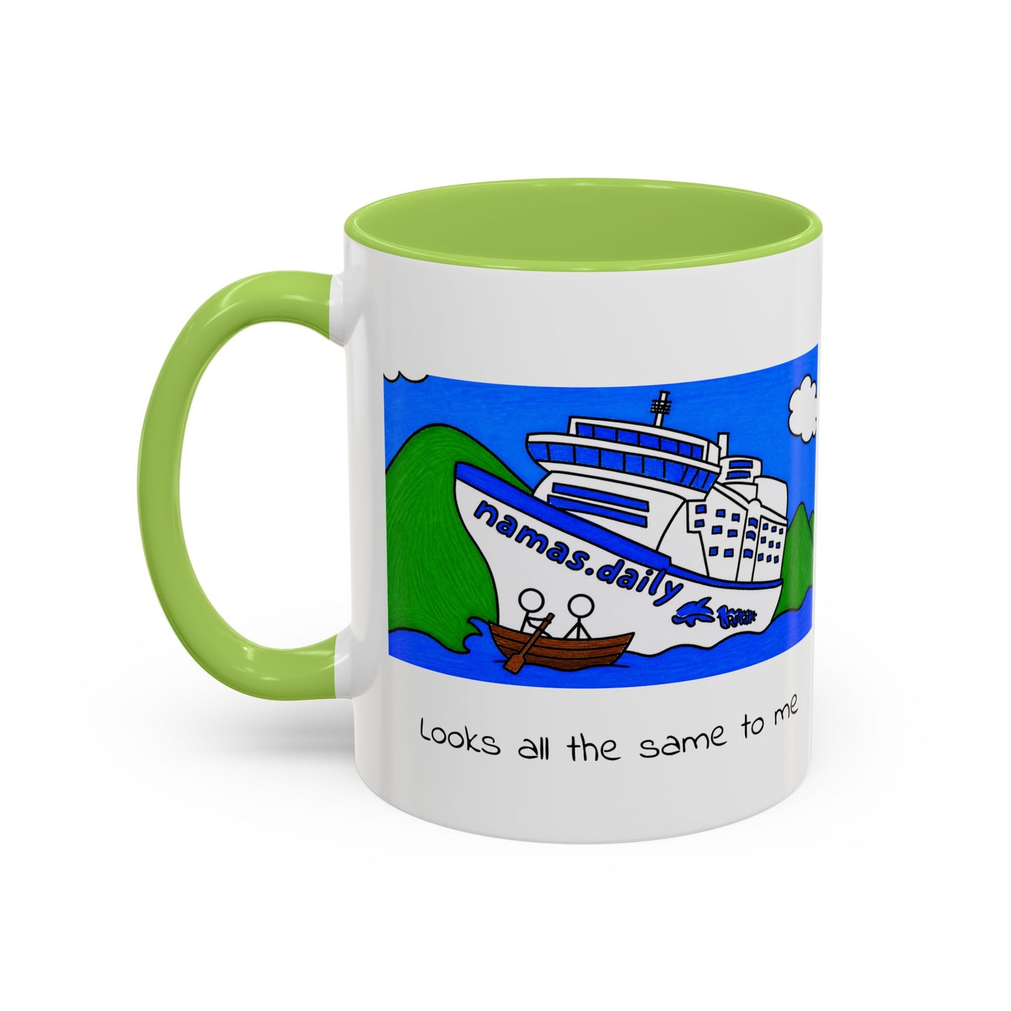Ship in New Zealand - Mug