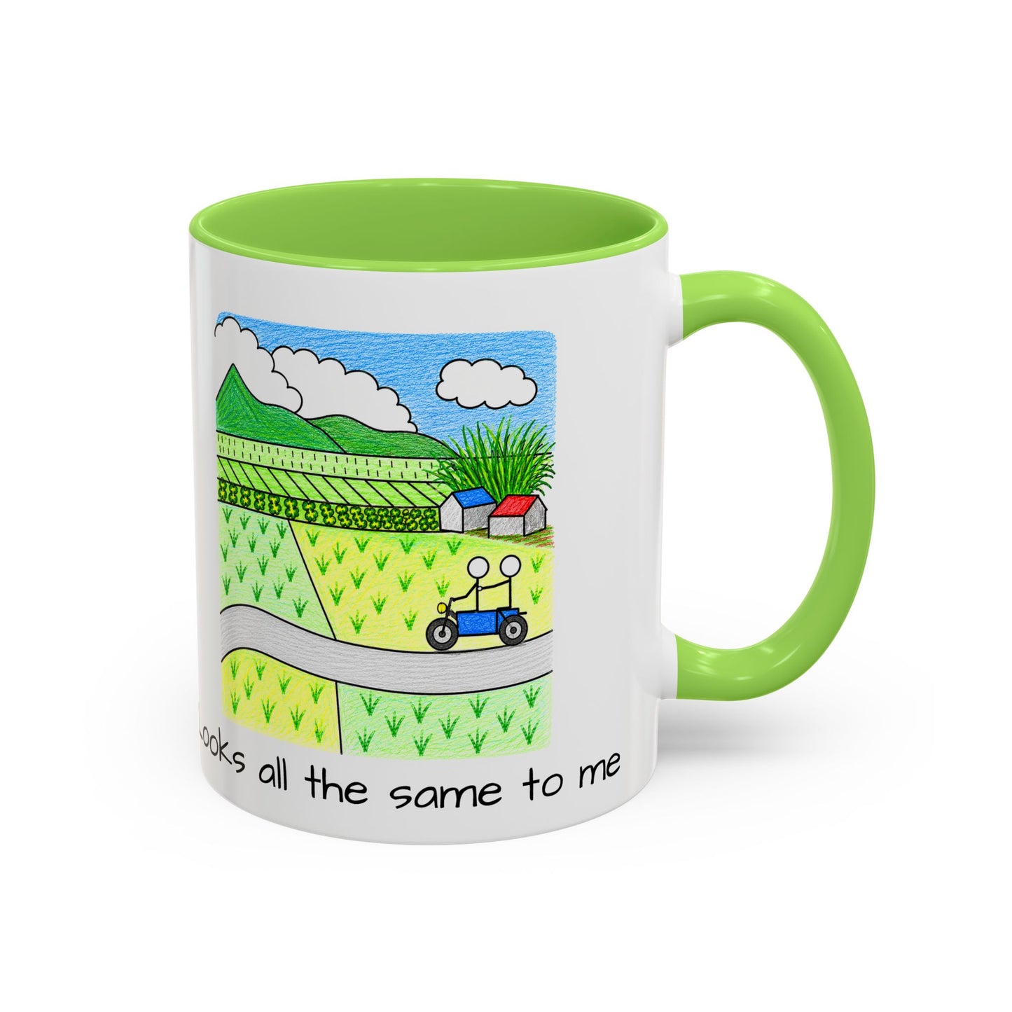 Rice Terraces in Bali - Mug