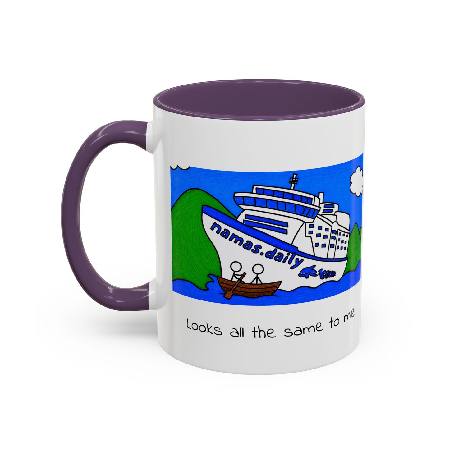 Ship in New Zealand - Mug