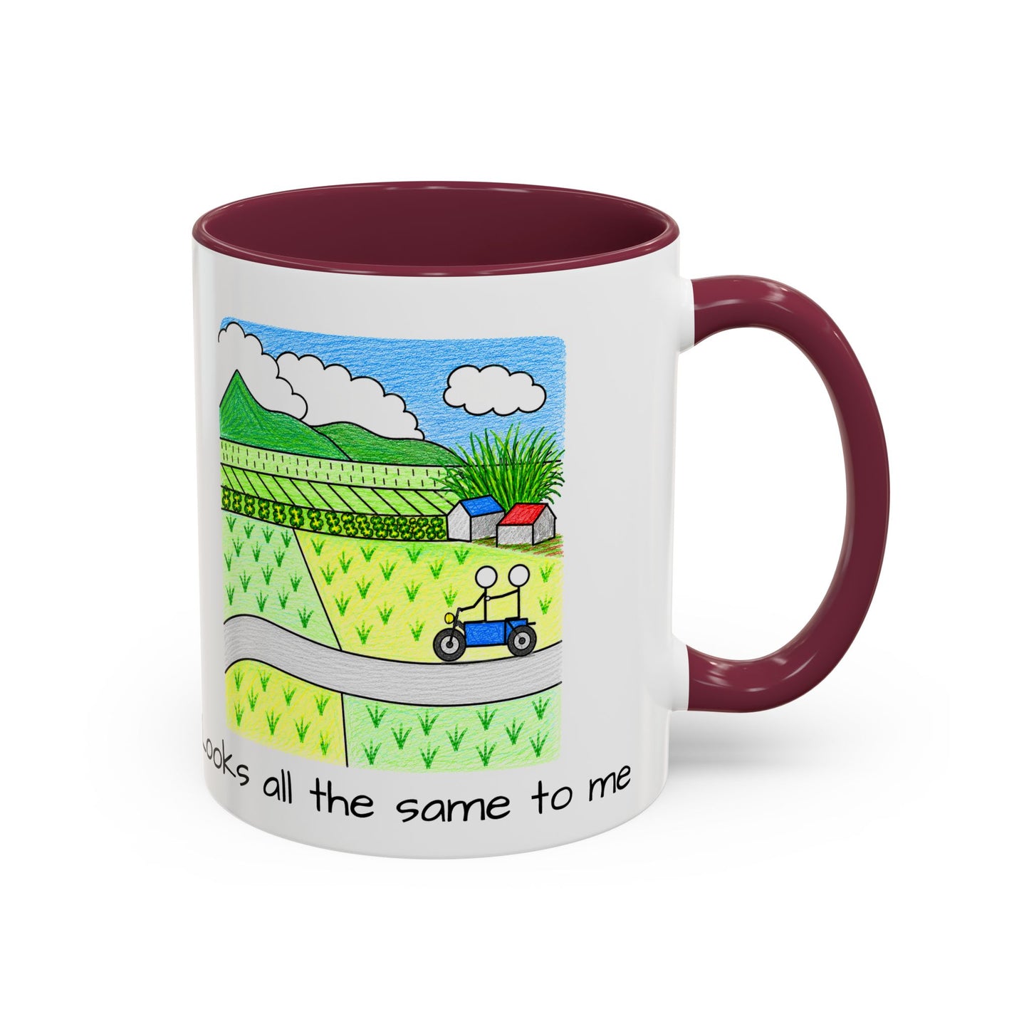 Rice Terraces in Bali - Mug