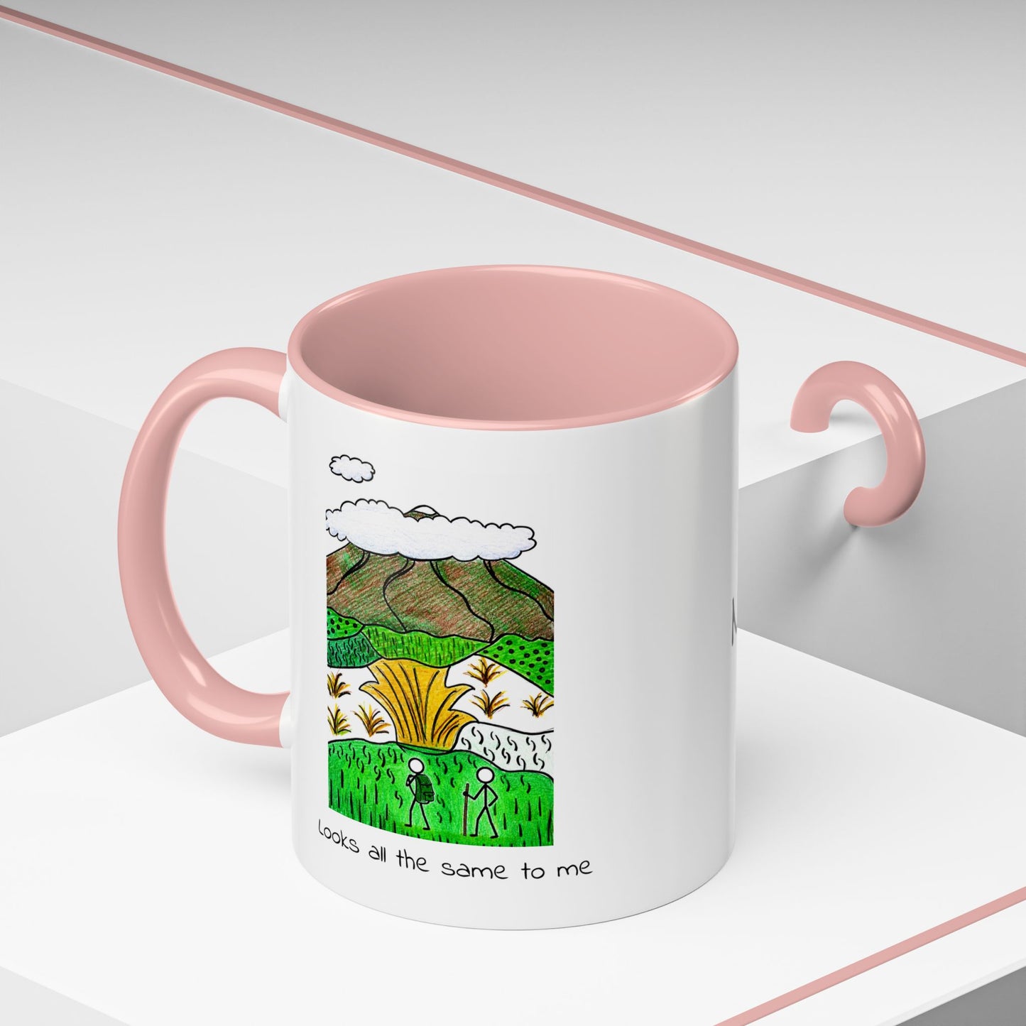 Vulkano in New Zealand - Mug