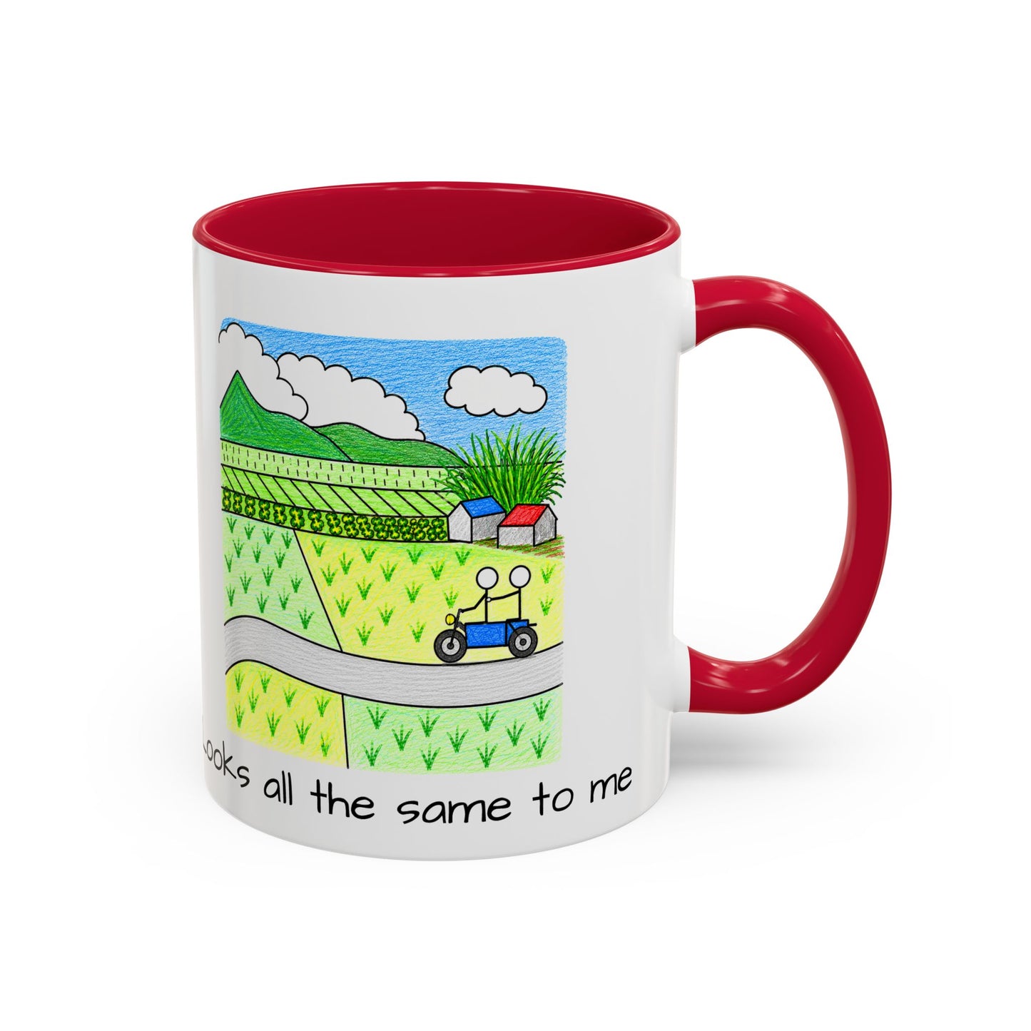 Rice Terraces in Bali - Mug