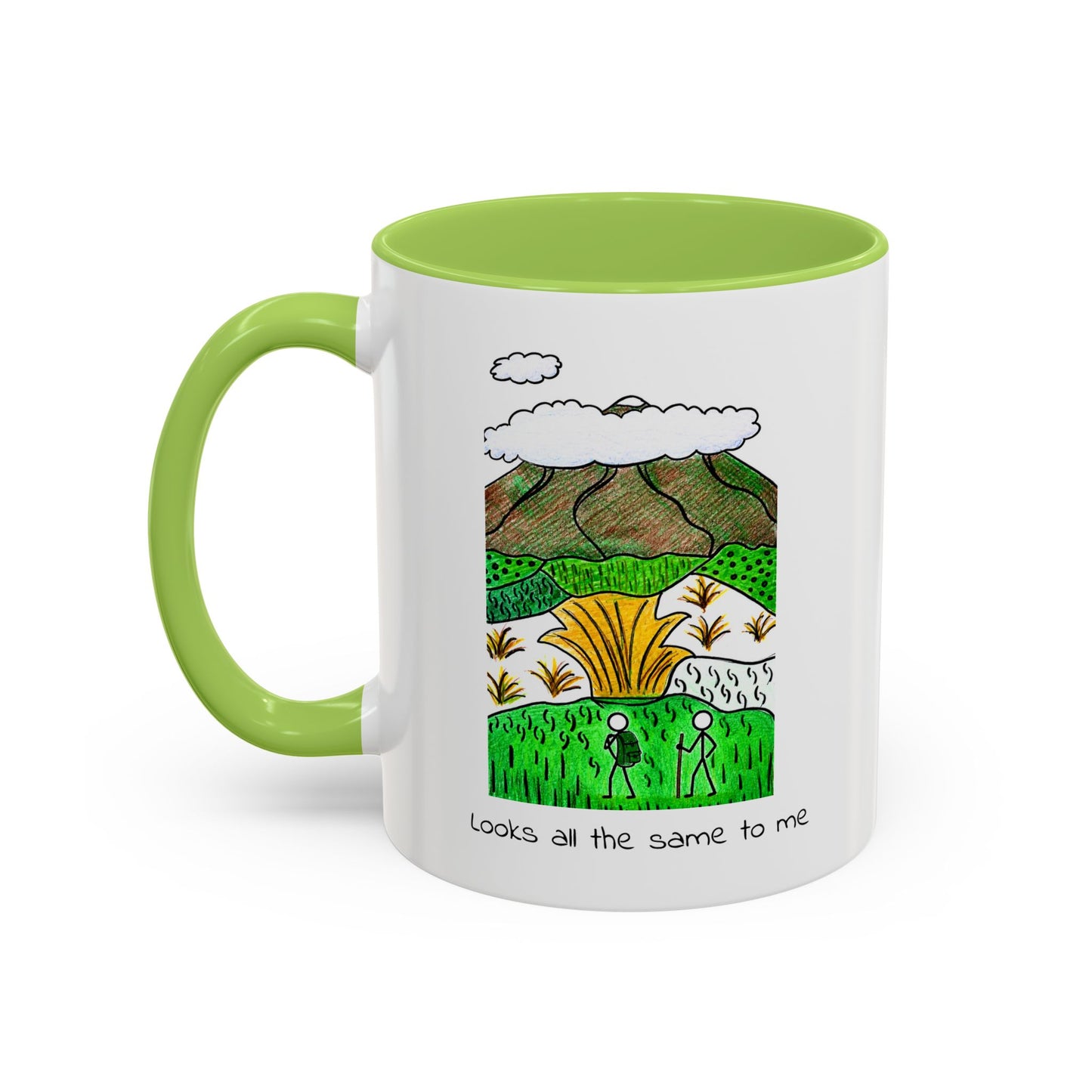 Vulkano in New Zealand - Mug