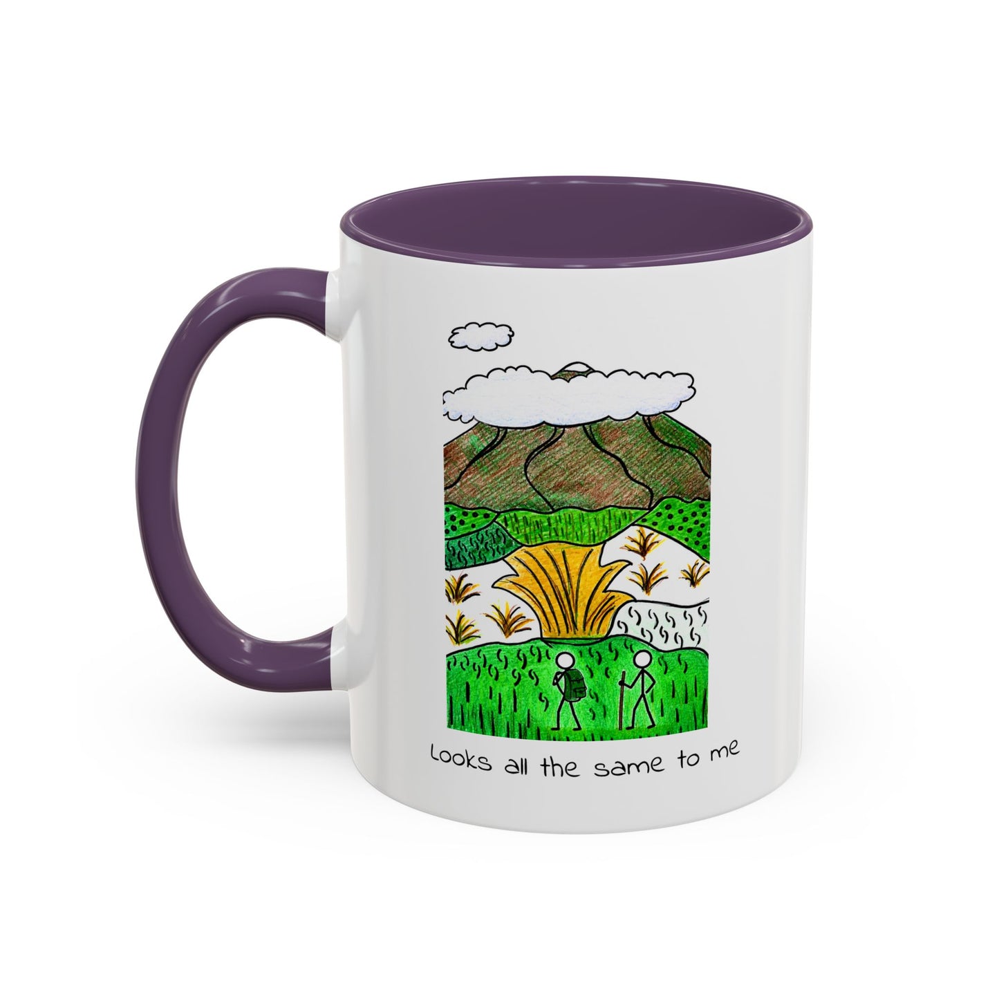 Vulkano in New Zealand - Mug