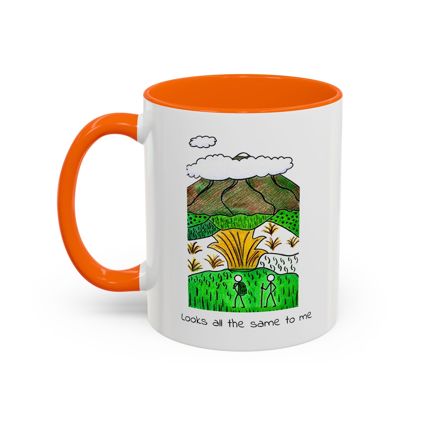Vulkano in New Zealand - Mug