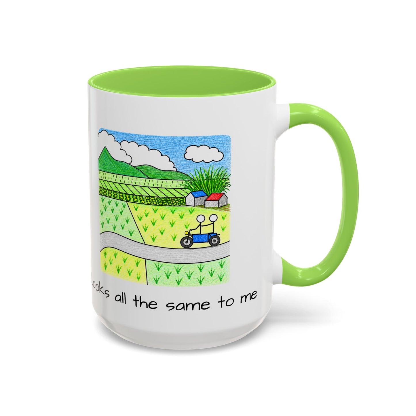 Rice Terraces in Bali - Mug