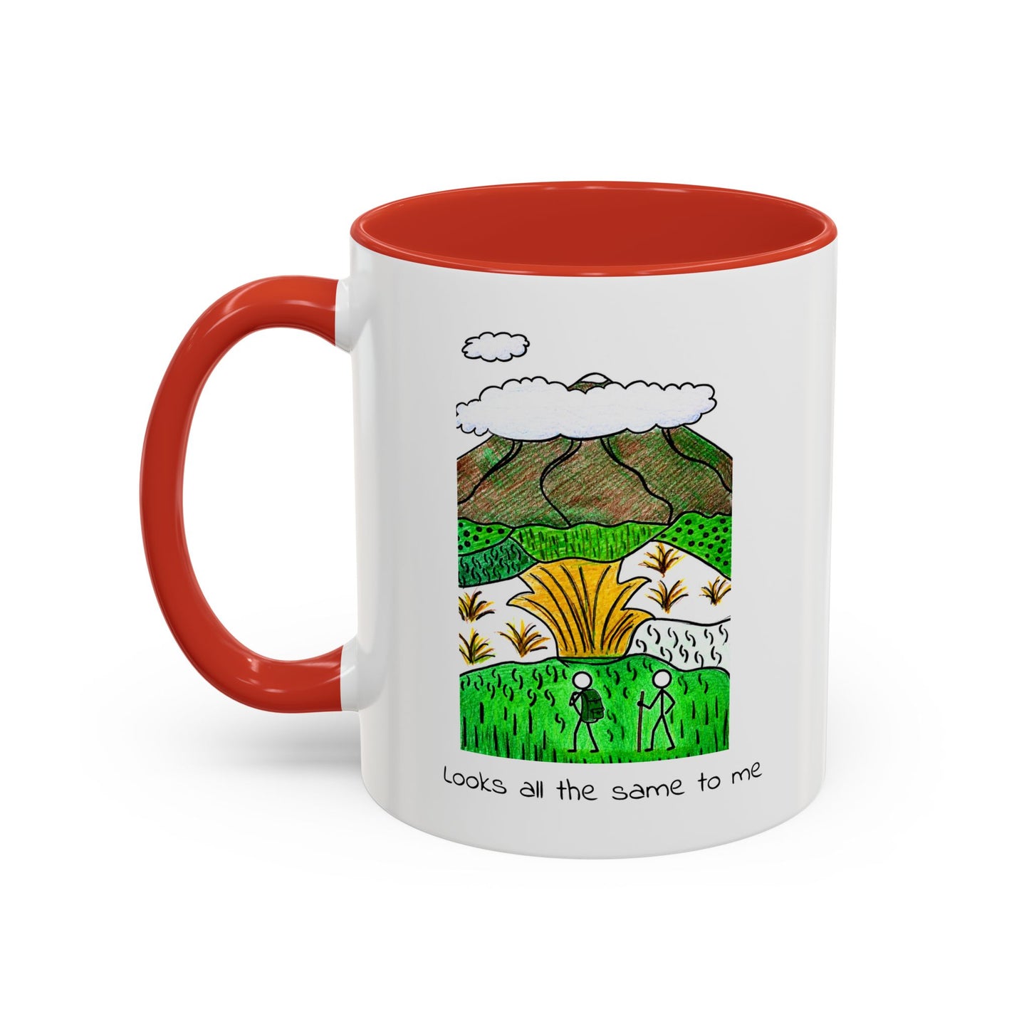 Vulkano in New Zealand - Mug