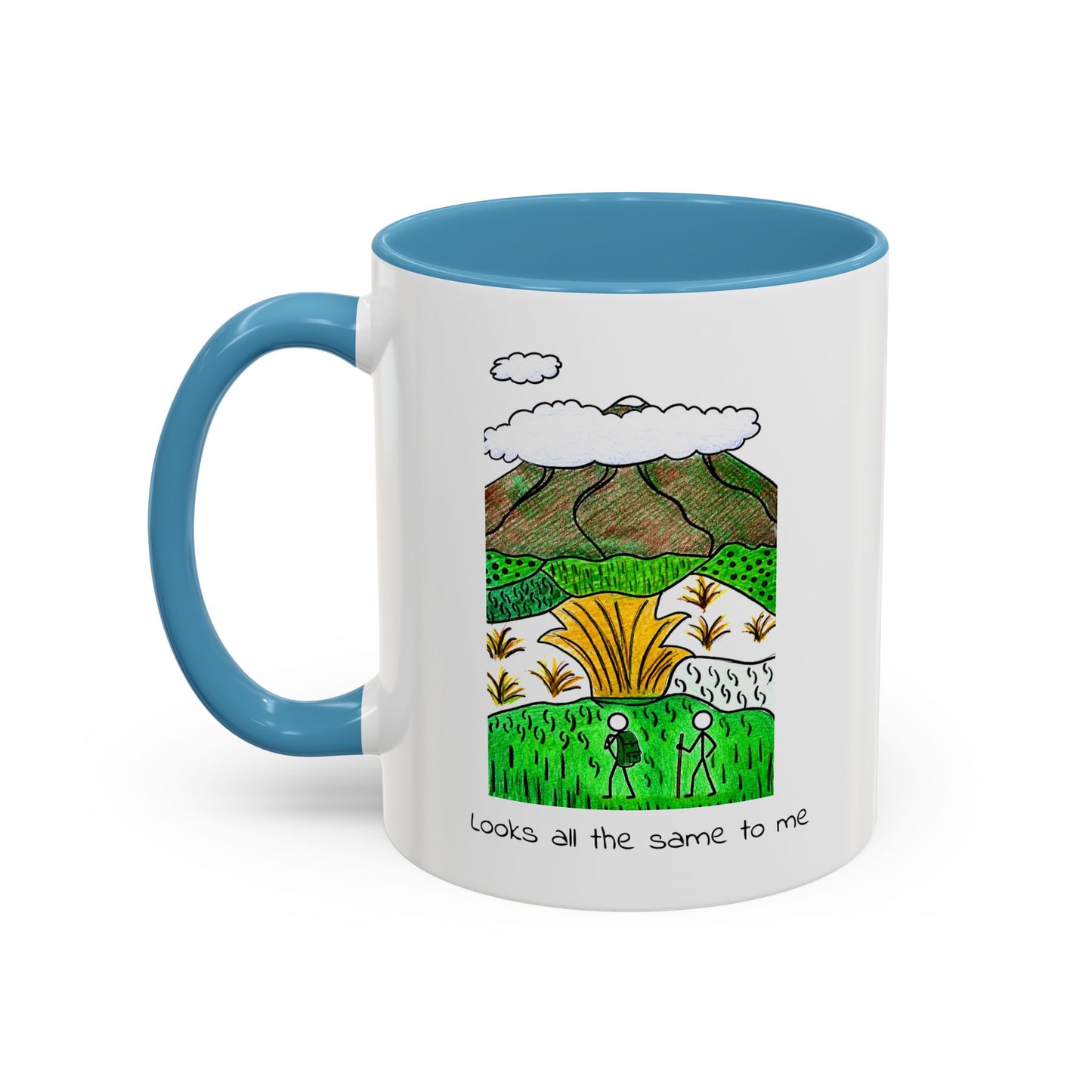 Vulkano in New Zealand - Mug