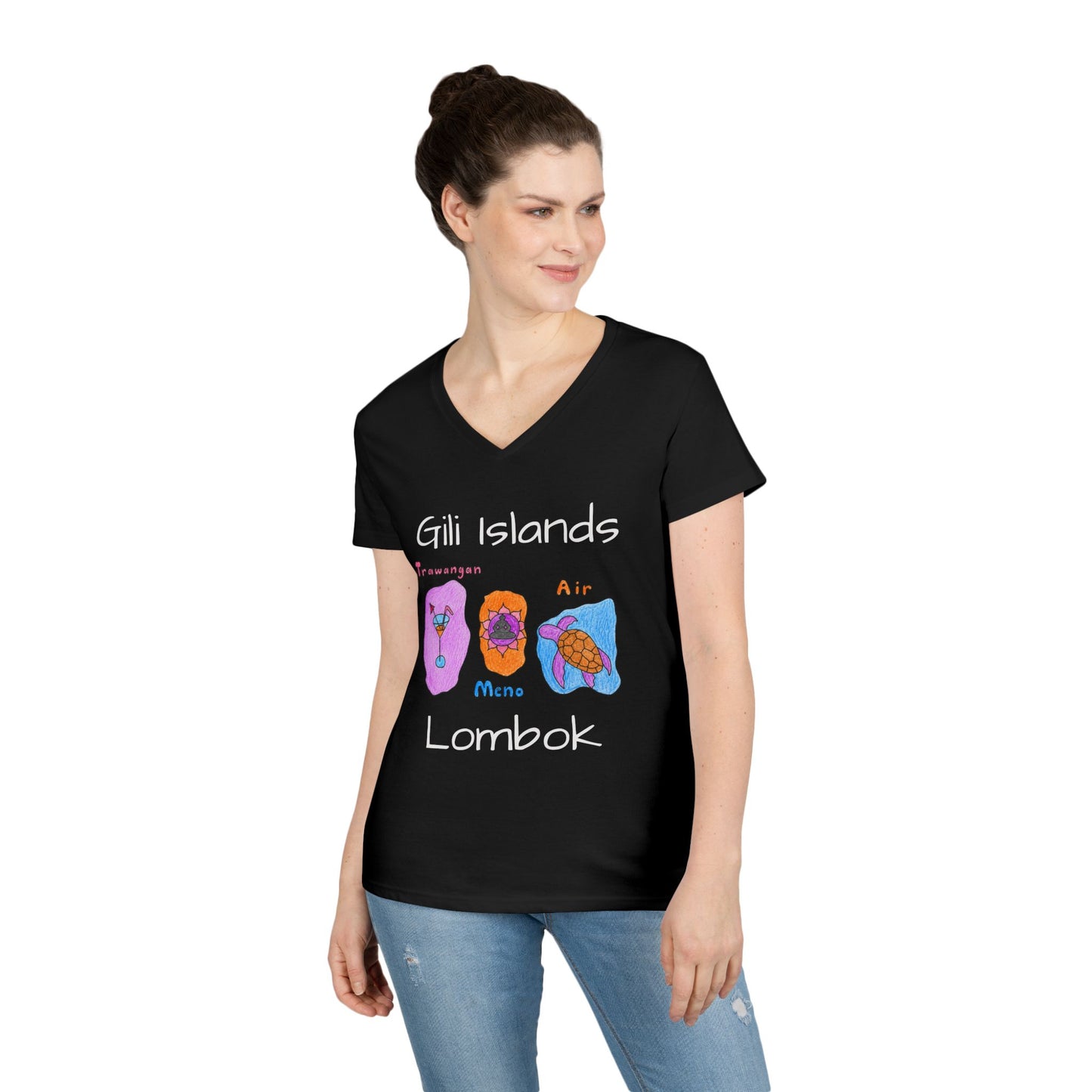 Gili Islands V-Neck T-Shirt