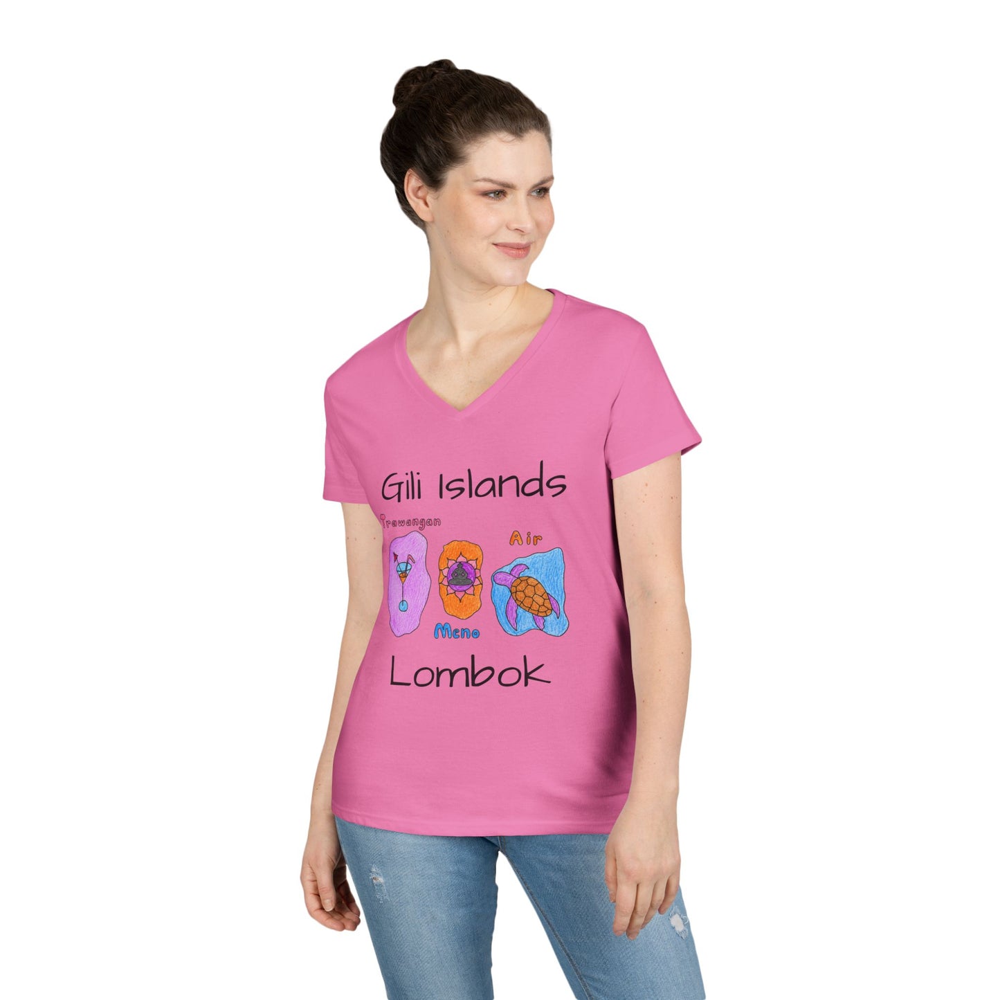 Gili Islands V-Neck T-Shirt