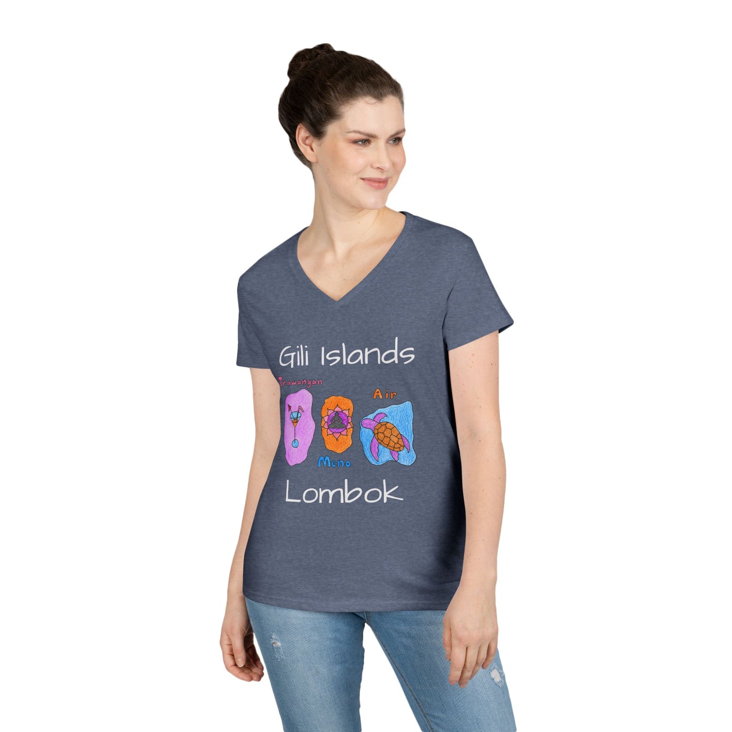 Gili Islands V-Neck T-Shirt