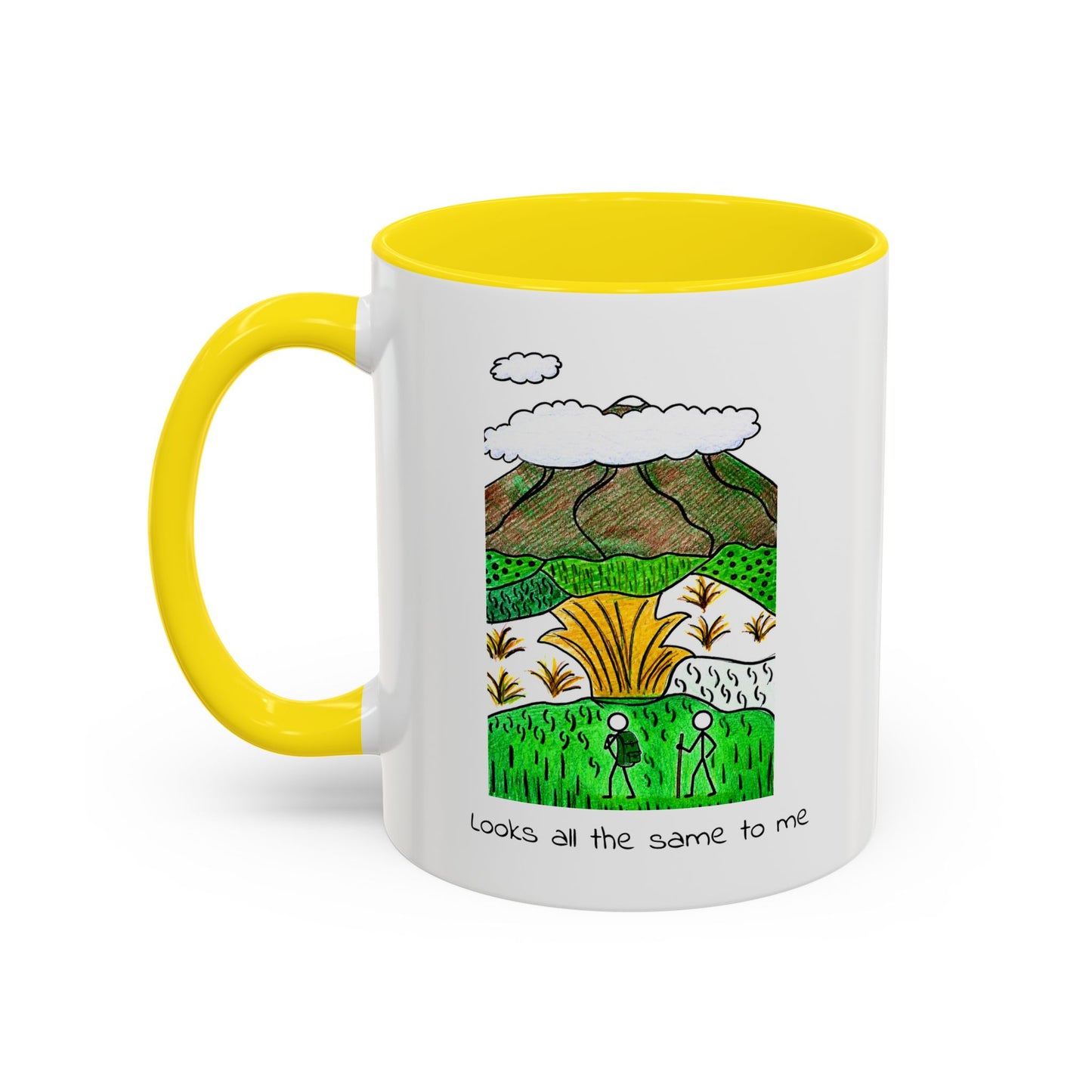 Vulkano in New Zealand - Mug