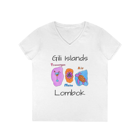 Gili Islands V-Neck T-Shirt