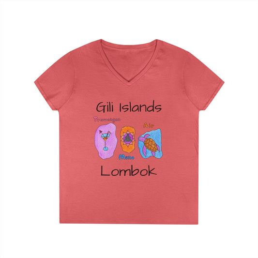 Gili Islands V-Neck T-Shirt