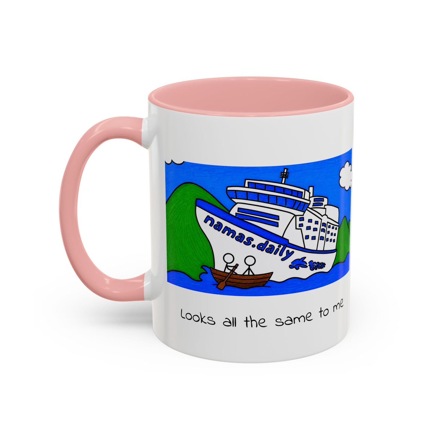 Ship in New Zealand - Mug
