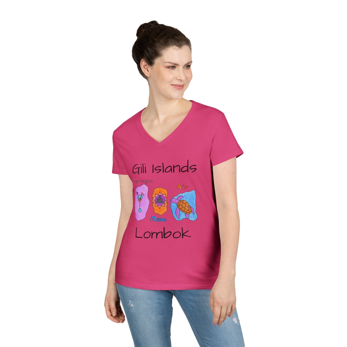 Gili Islands V-Neck T-Shirt