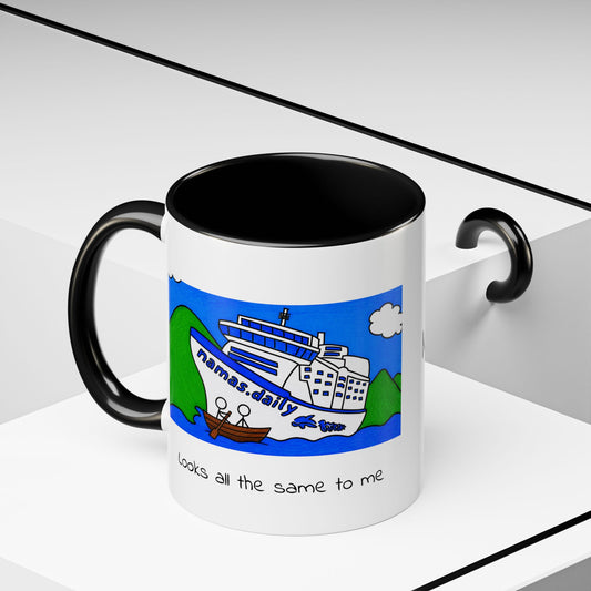 Ship in New Zealand - Mug