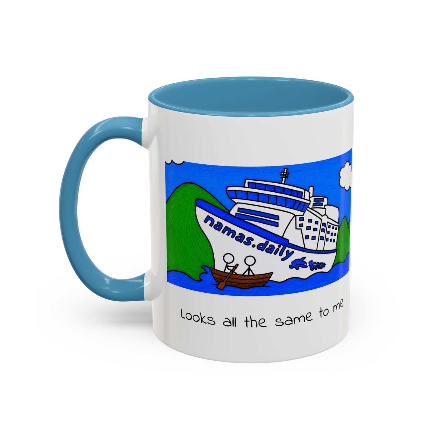 Ship in New Zealand - Mug