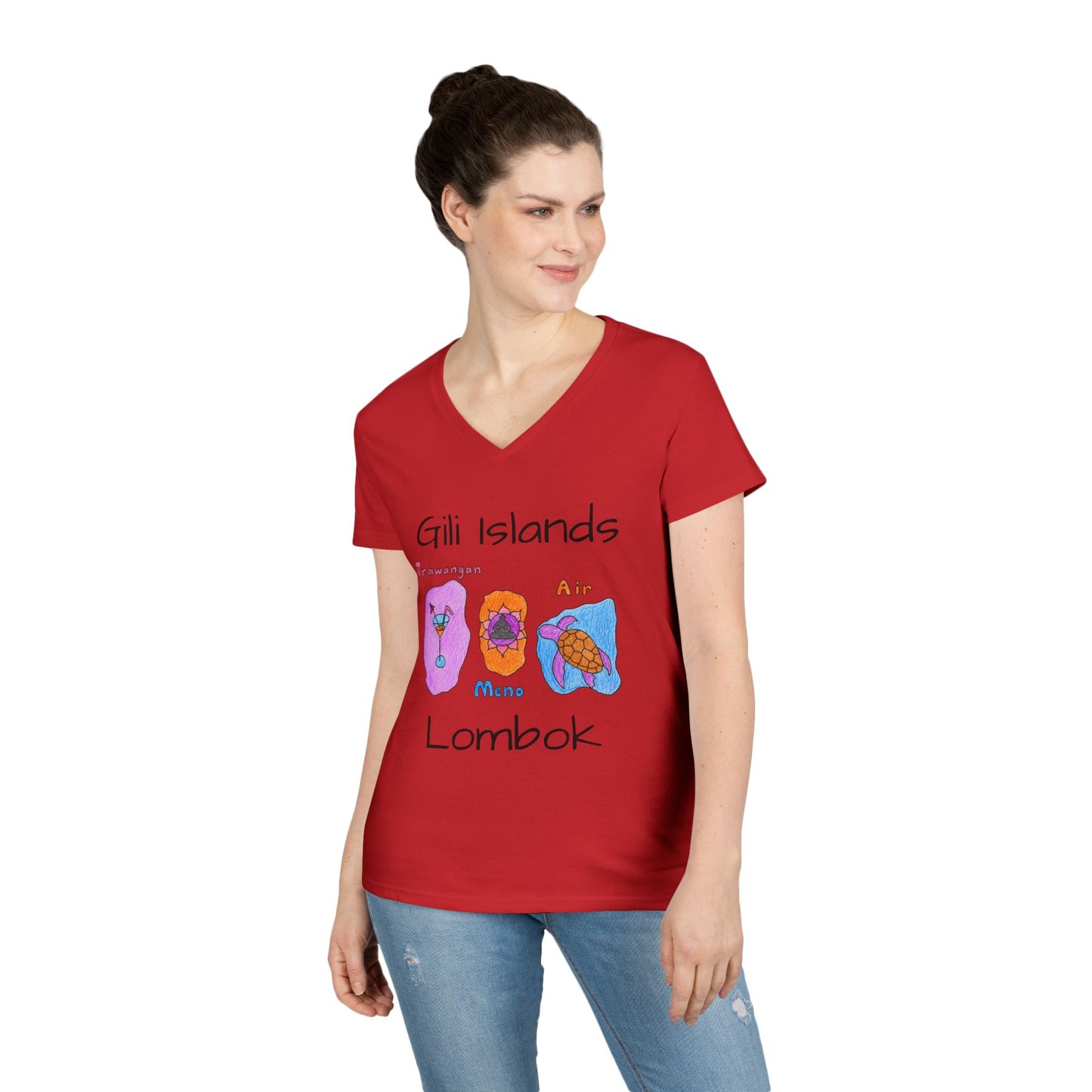 Gili Islands V-Neck T-Shirt