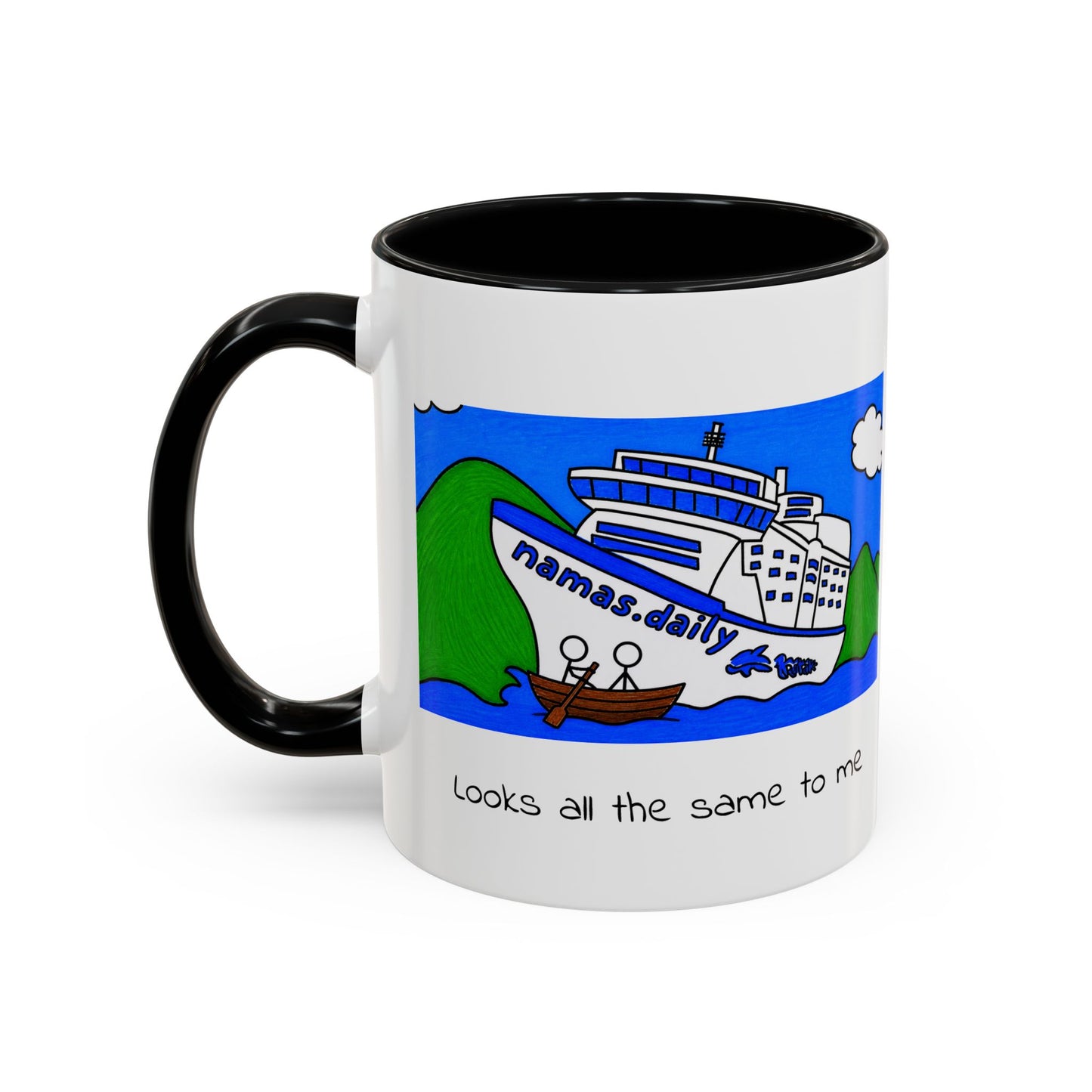 Ship in New Zealand - Mug