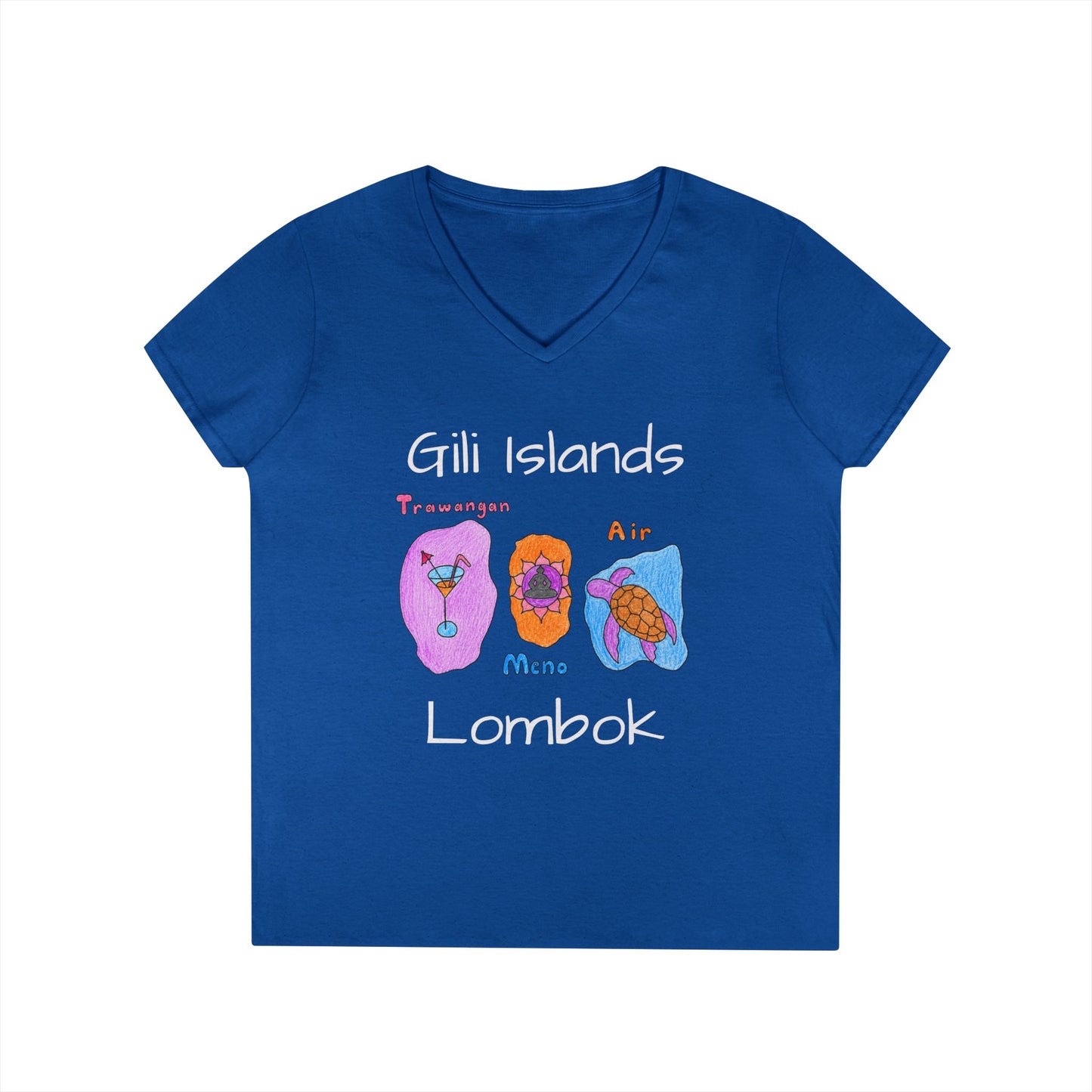 Gili Islands V-Neck T-Shirt