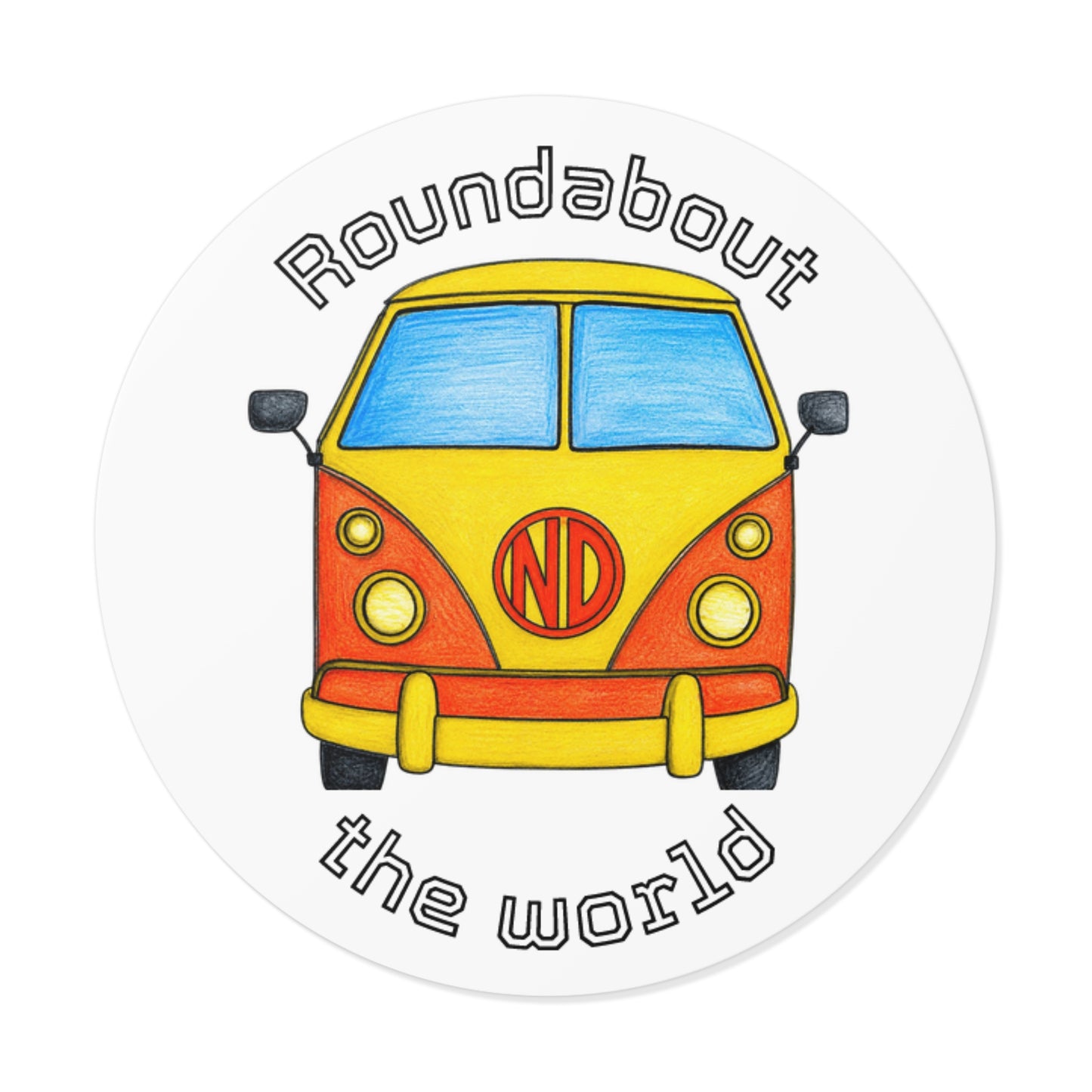 Camper Sticker