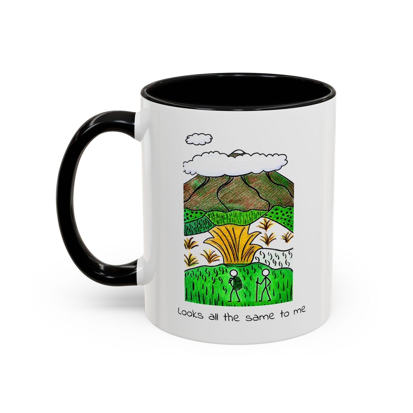 Vulkano in New Zealand - Mug