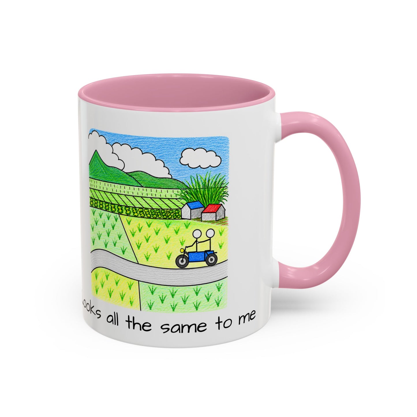 Rice Terraces in Bali - Mug