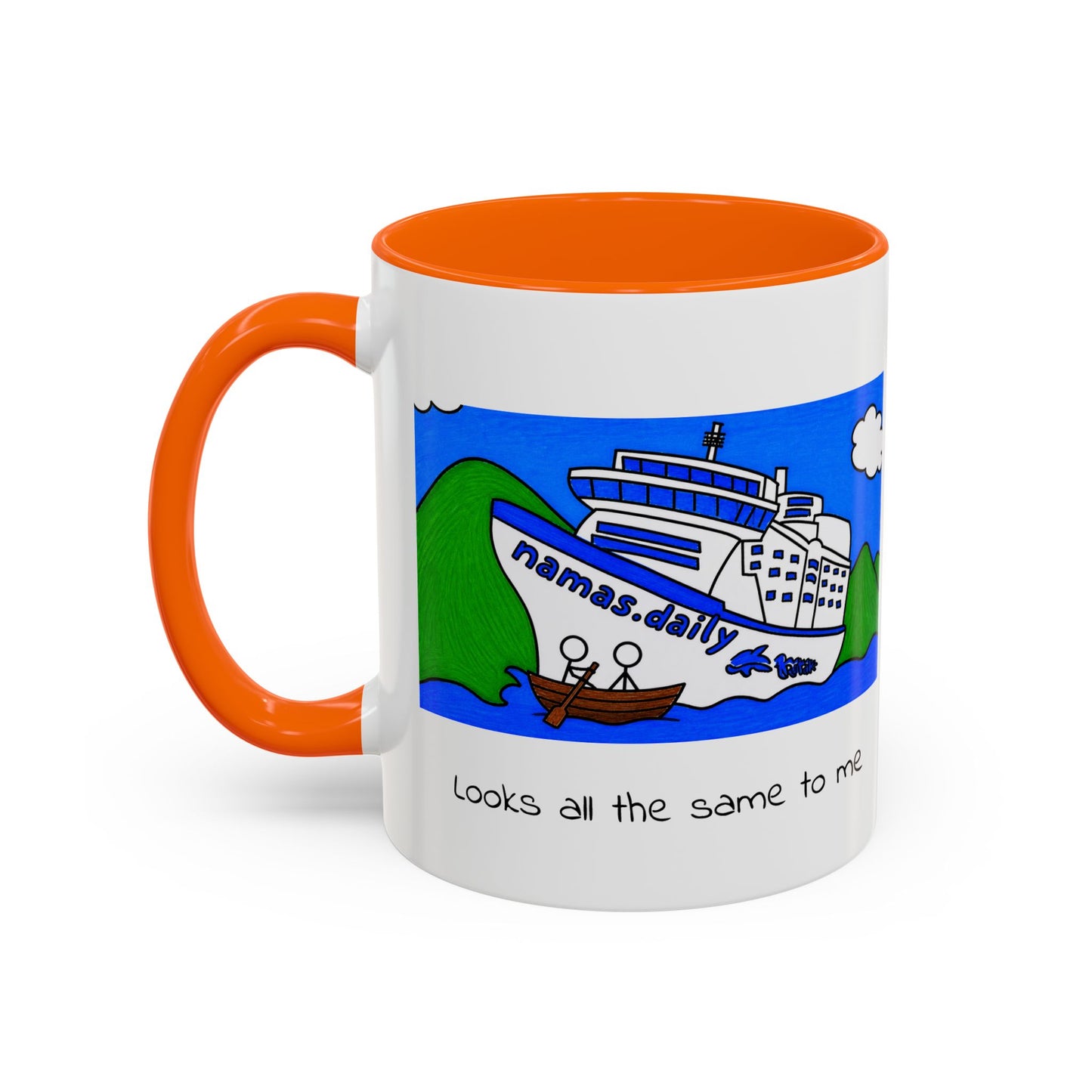 Ship in New Zealand - Mug
