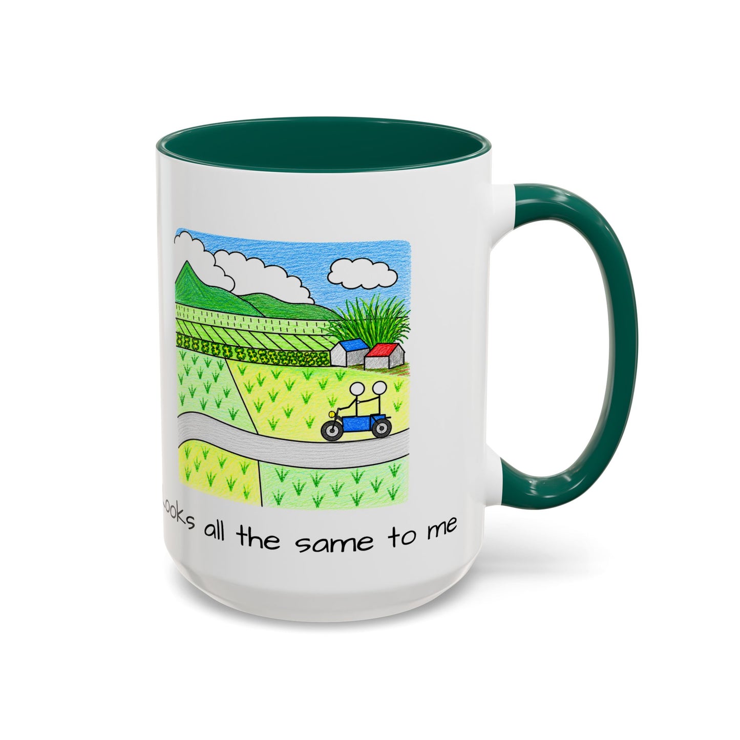 Rice Terraces in Bali - Mug