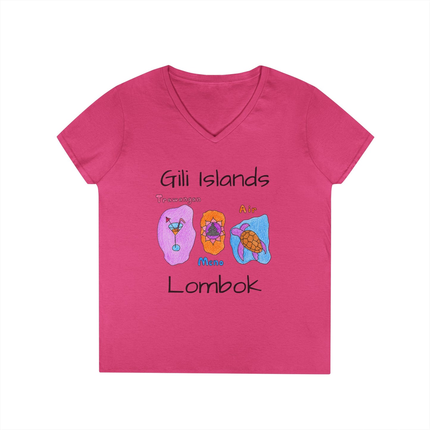 Gili Islands V-Neck T-Shirt