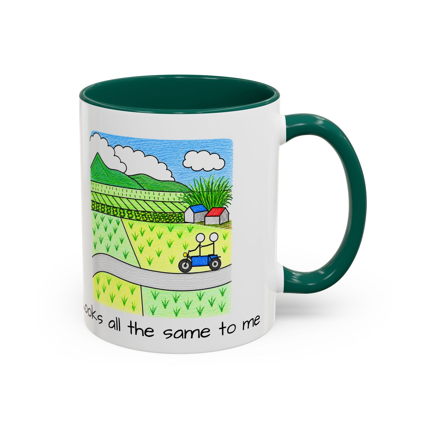 Rice Terraces in Bali - Mug