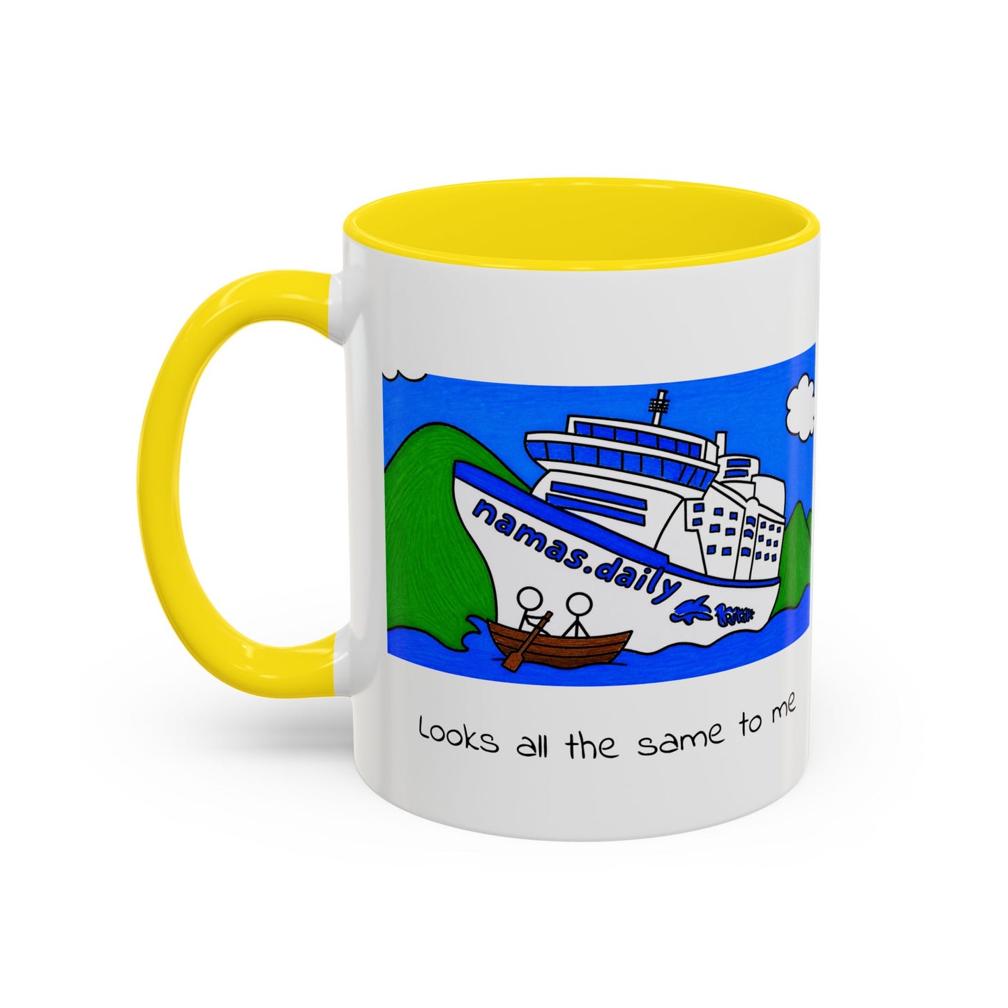 Ship in New Zealand - Mug