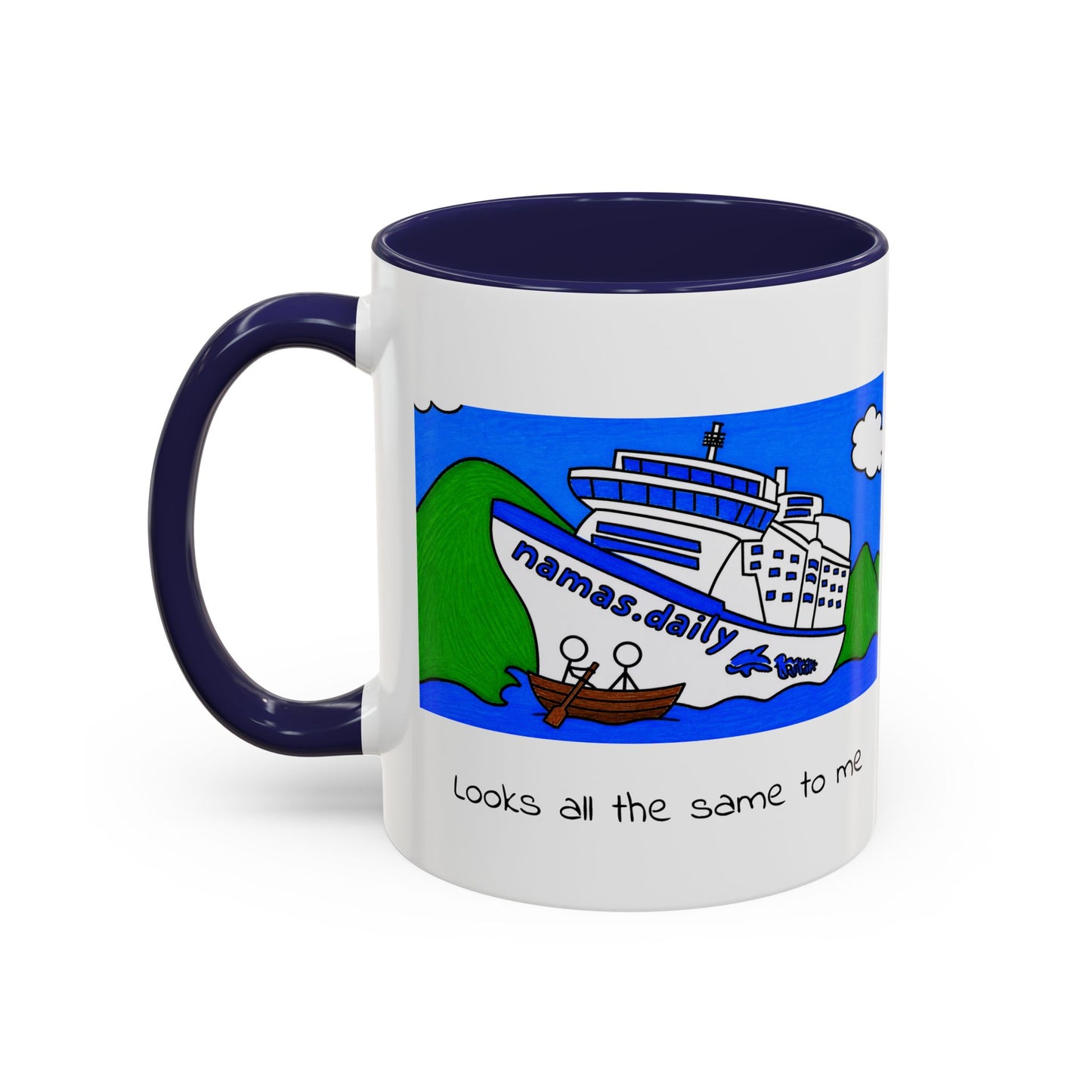 Ship in New Zealand - Mug