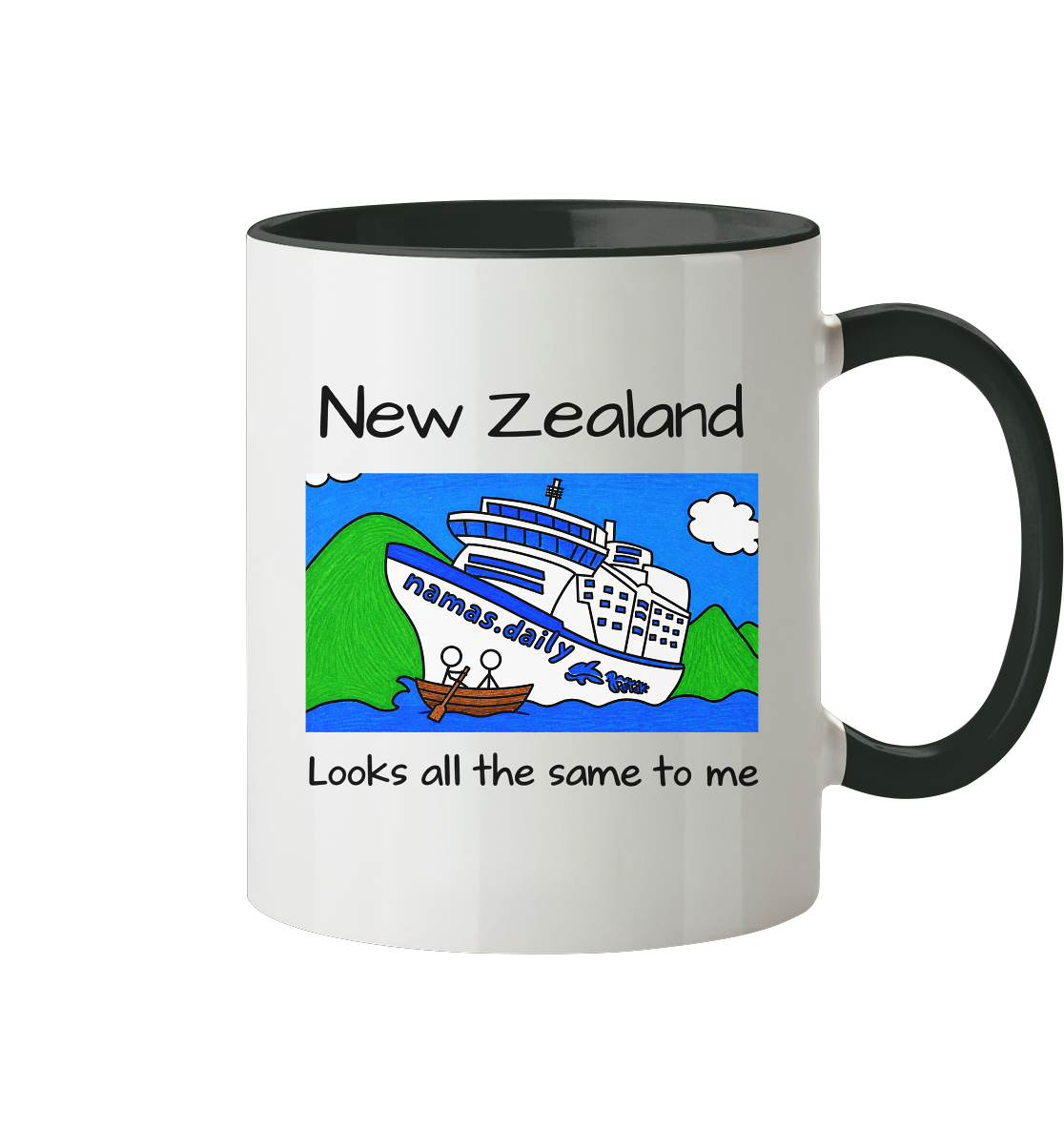 New Zealand  - Tasse zweifarbig