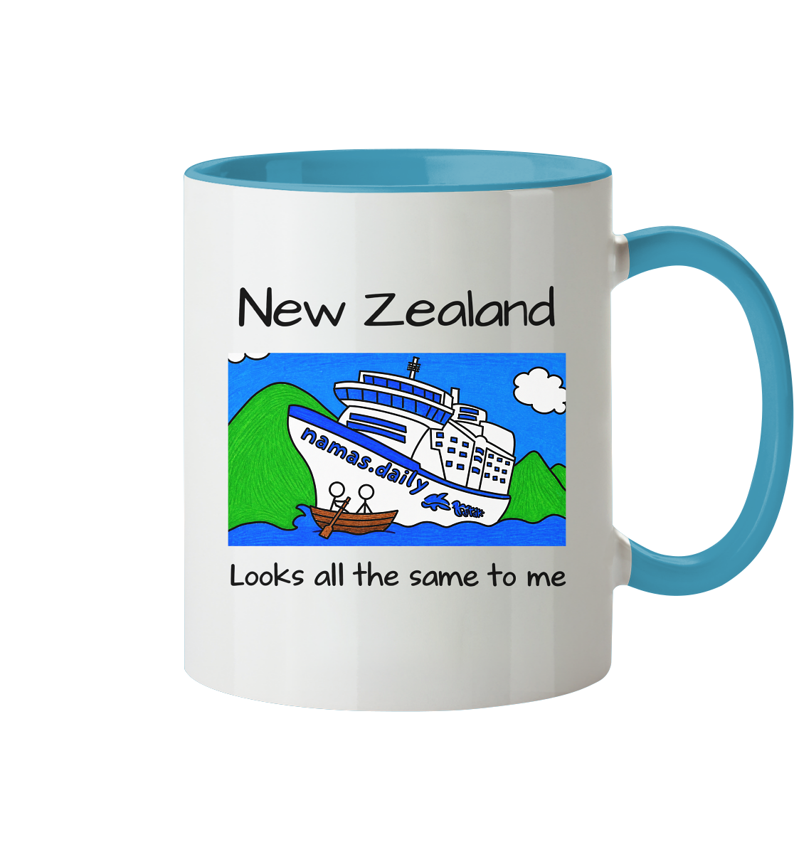 New Zealand  - Tasse zweifarbig