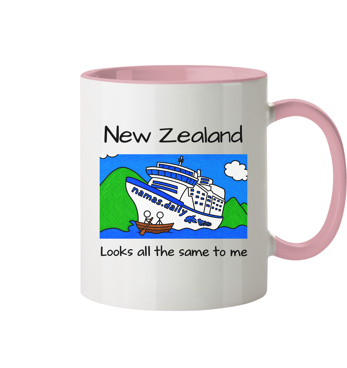New Zealand  - Tasse zweifarbig