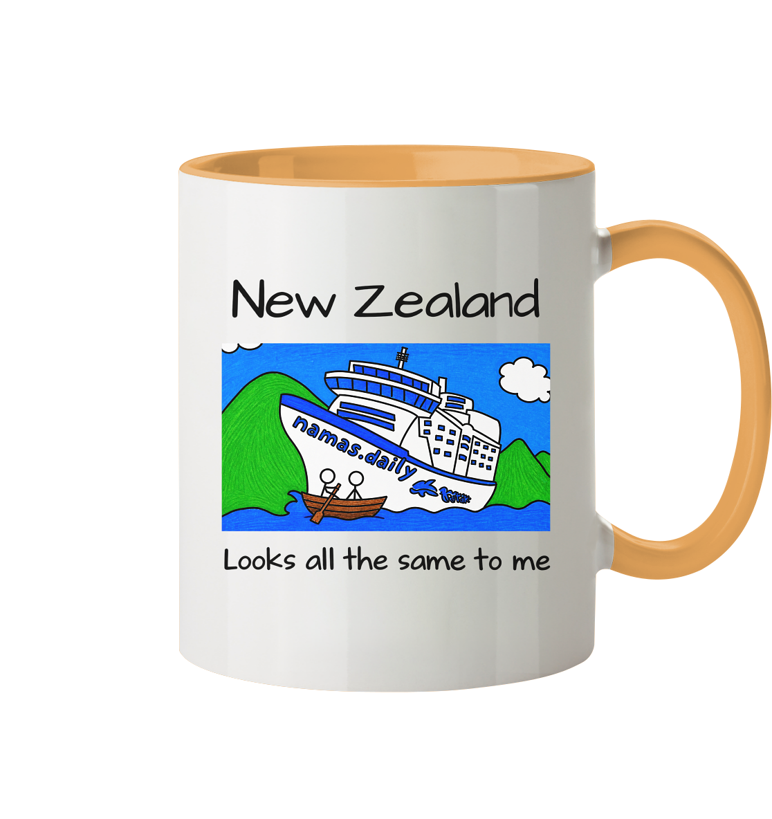 New Zealand  - Tasse zweifarbig